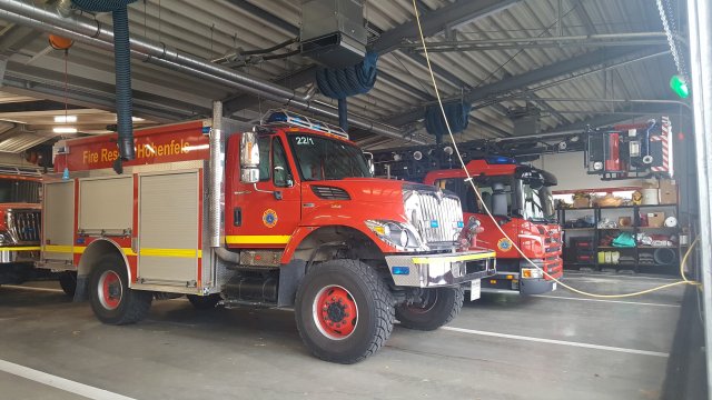 Besuch US Feuerwehr Hohenfels